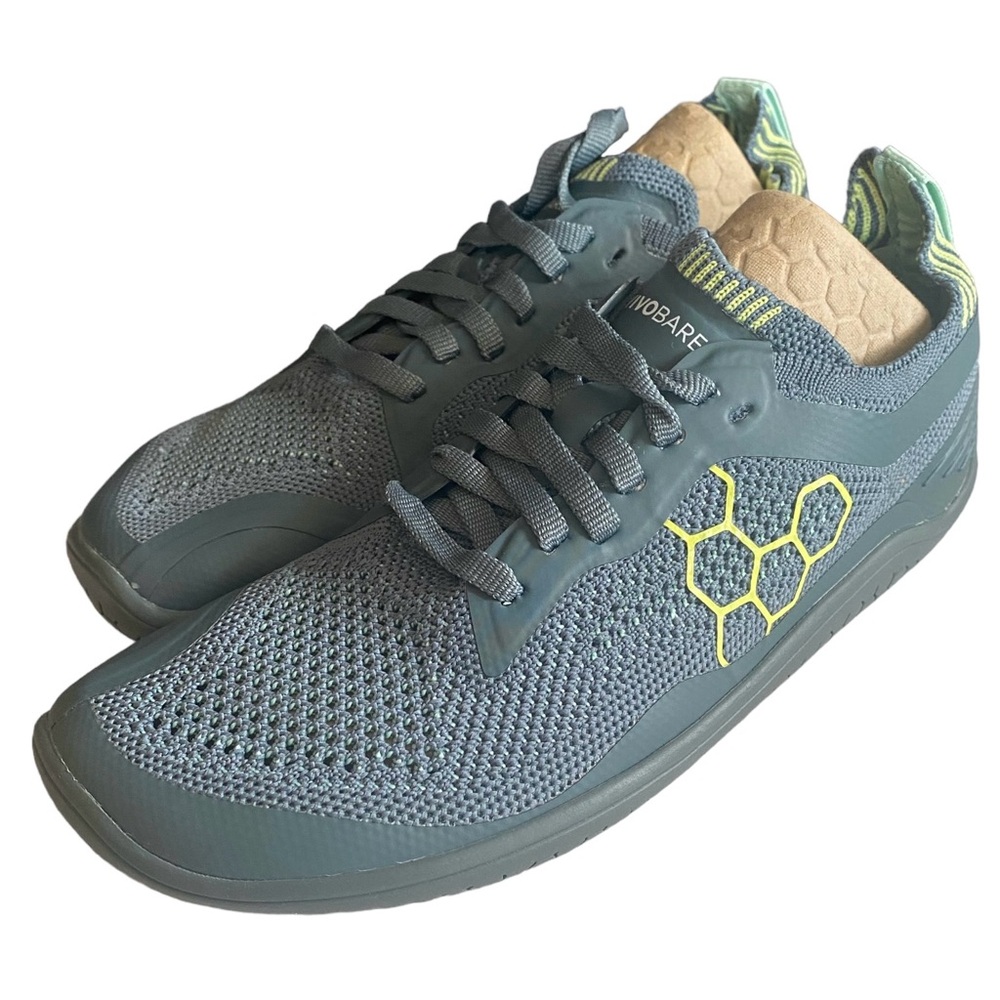 Vivo barefoot, NIB, Geo Racer Knit, Balsam Grn textile, Eur size 35/Women’s 4.5